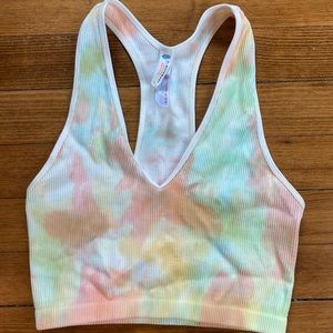 Free people movement throw crop tank